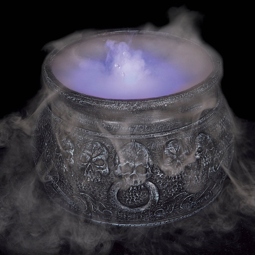 Light-Up Cauldron Mister Decoration, Multicolor, 6.5", Halloween by Way To Celebrate