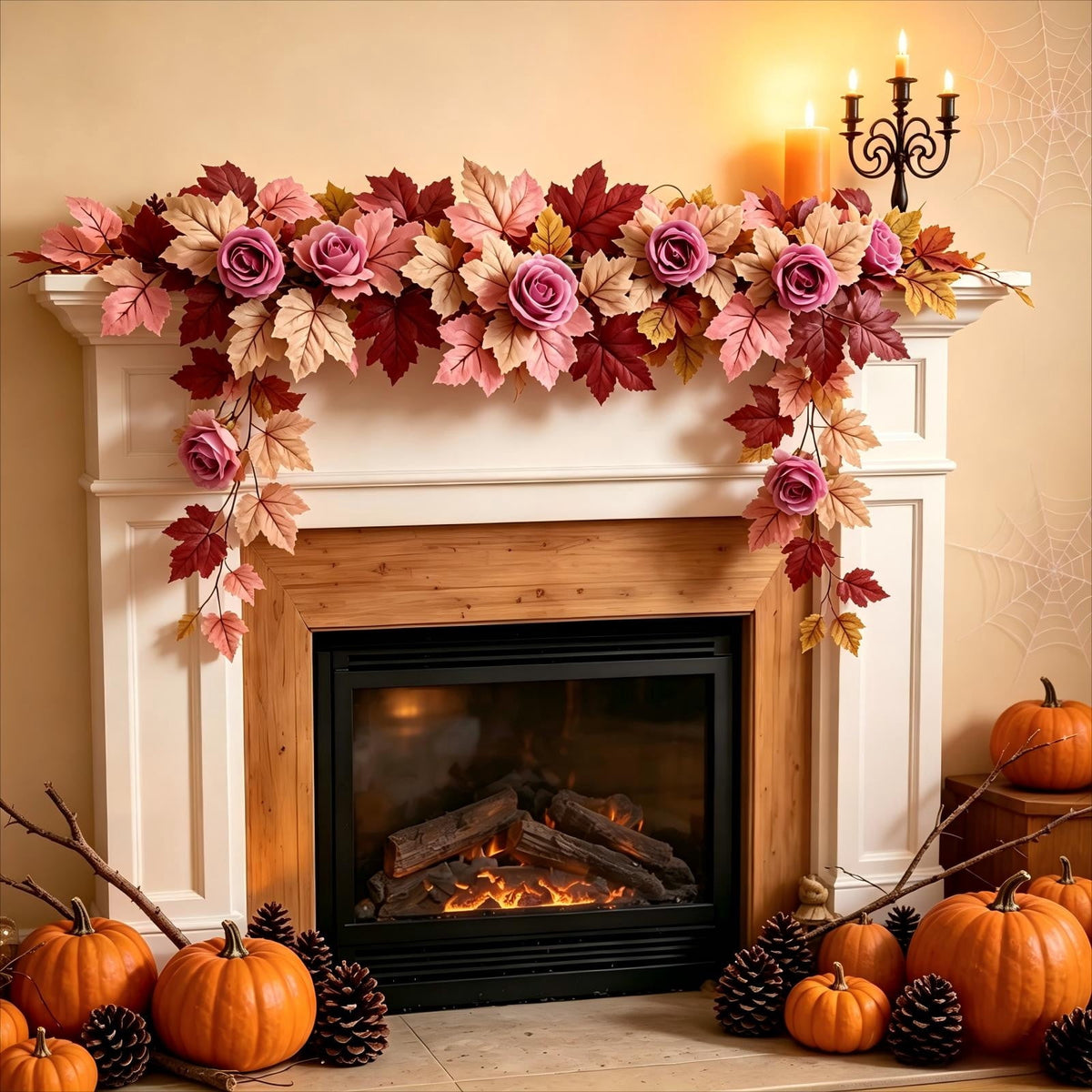 AuroraX Halloween Ghost Decor Outdoor Halloween Decoration Courtyard Tabletop Desktop Haunted Halloween Decoration for Yard Garden Pink