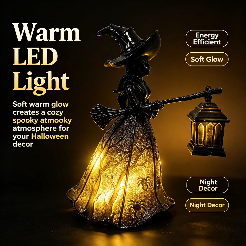Halloween Ghost Night Light, Cute Ghost Playing The Guitar Lamp, Ghost Warm Lighted Figurine Lamps for Party Bedroom Study Room Home Dorm, Halloween Decor Indoor