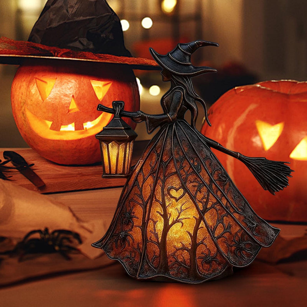 Halloween Ghost Night Light, Cute Ghost Playing The Guitar Lamp, Ghost Warm Lighted Figurine Lamps for Party Bedroom Study Room Home Dorm, Halloween Decor Indoor