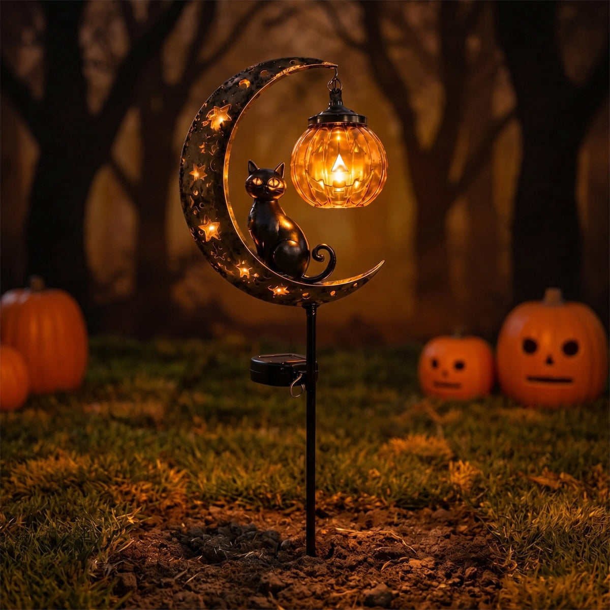 SCNOR 72 Inch Halloween Felt Garland with Ghost Pumpkin Witch Hat Spider Broom, Hanging Decor for Fireplace Mantel Wall