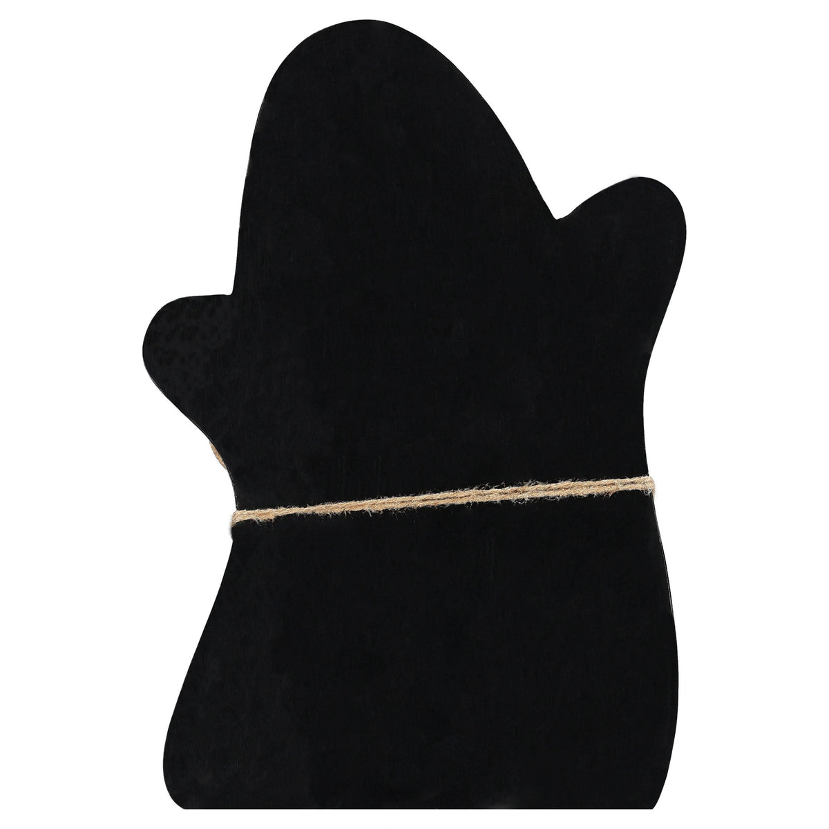 Wooden Ghost Decoration Set, Black/Natural/White, 3 Pieces, Halloween by Way To Celebrate
