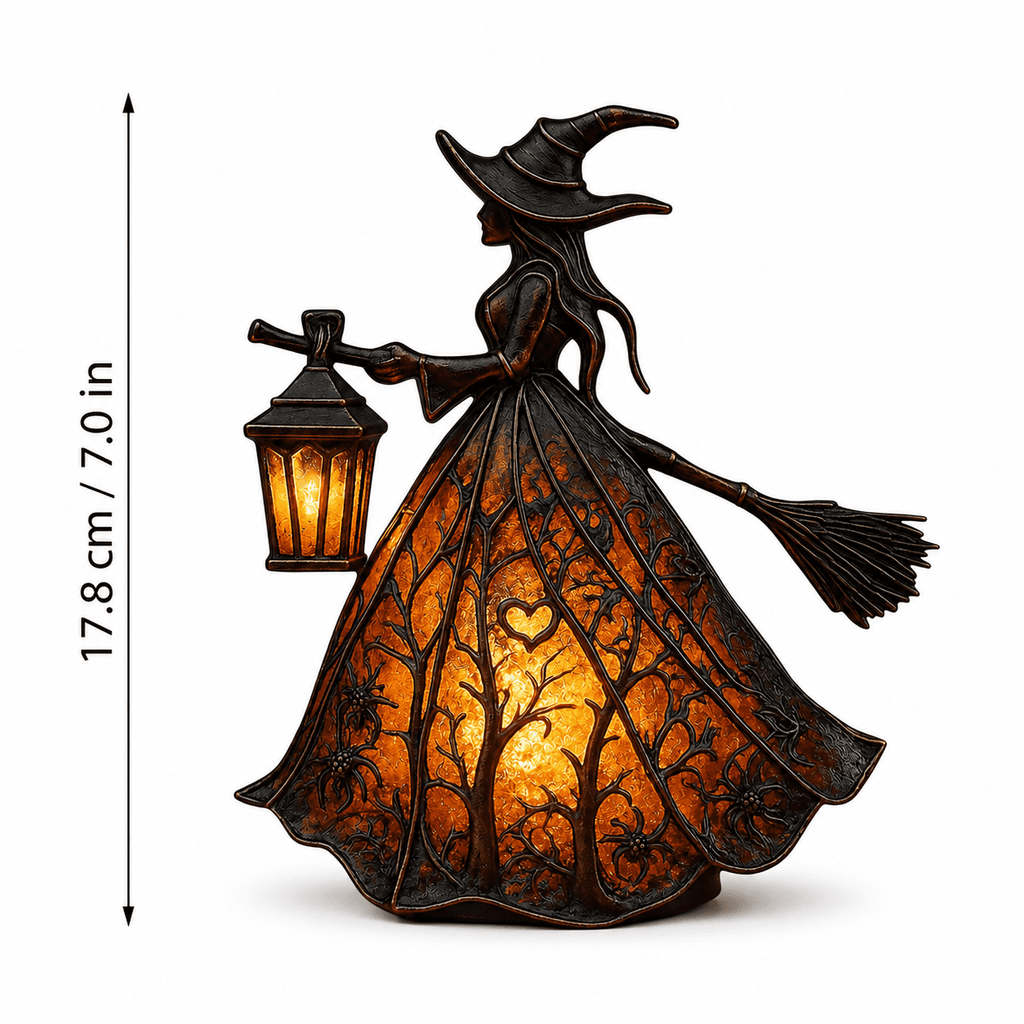 Diceymbol 11.81 Inch Halloween Ghost Night Light, Witch Hat Ghost Lamp with Jack O Lantern, Halloween Decorations Indoor for Table Mantel Party Decor