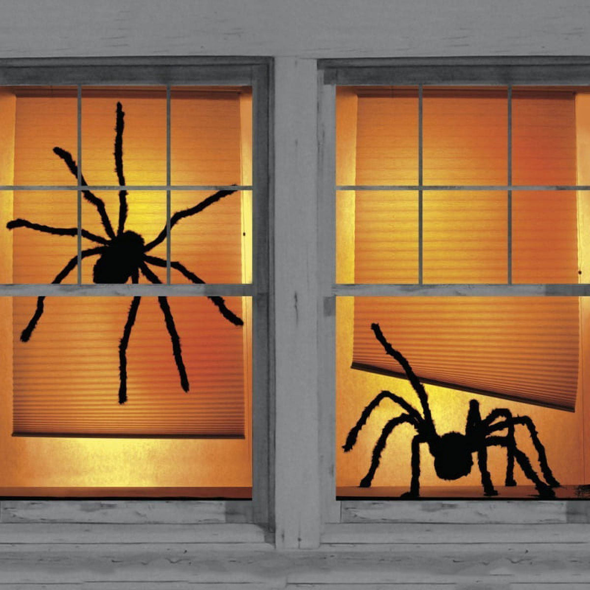 Halloween Spider Decorations Realistic Hairy Spiders Spider Props for Indoor, Outdoor and Yard Creepy Decor 75CM (30 Inch)