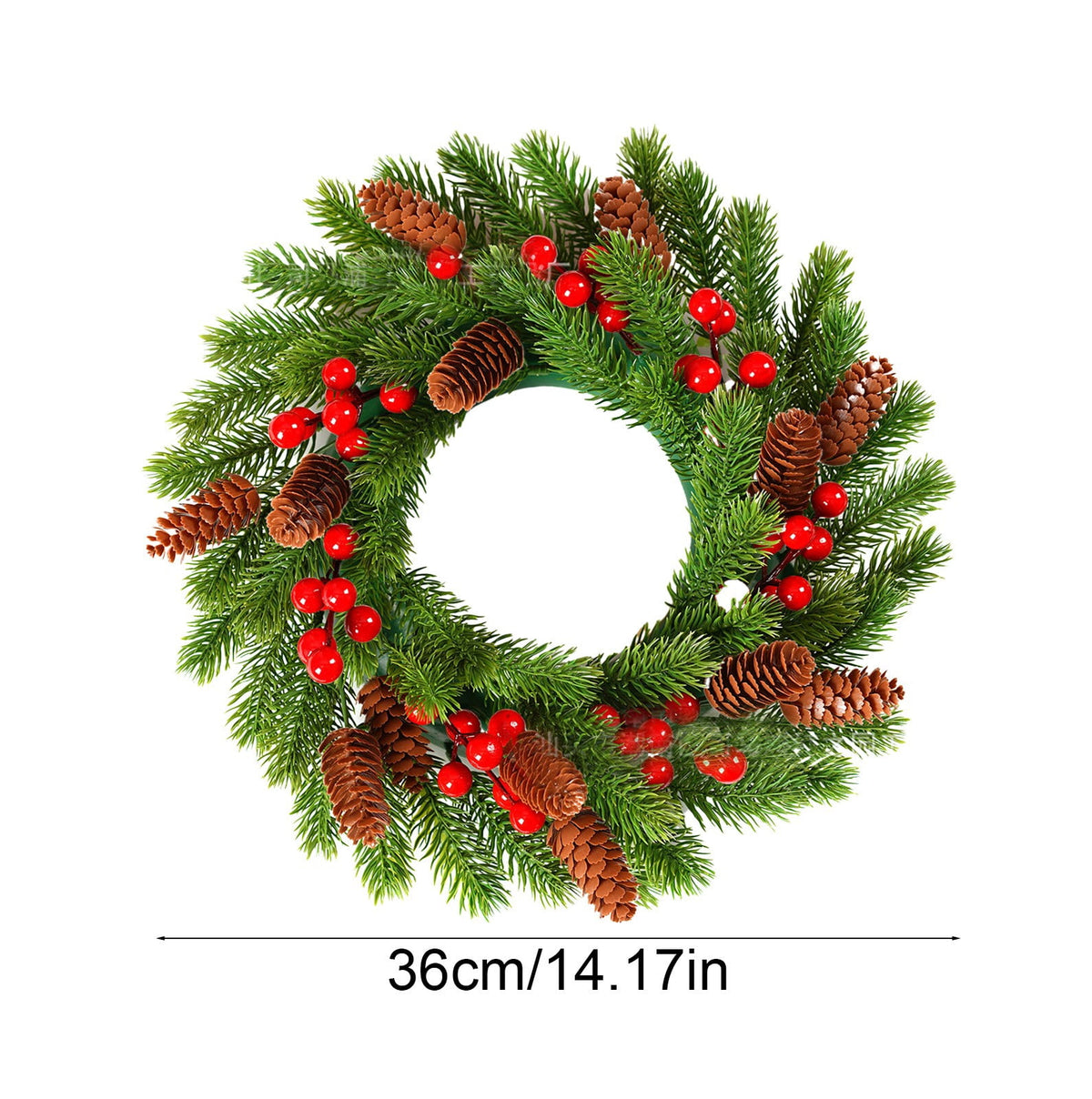 YOTQUSKI Halloween Wreaths for Front Door, 17.7" Artificial Dead Branch Bat Wreath, Black Bat Twig Window Door Decorations Hanging Party Props