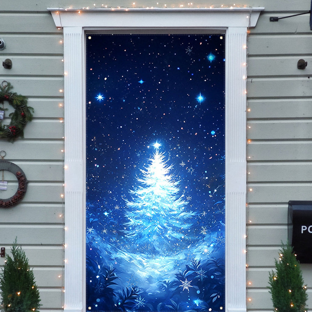 DAMAI Halloween Door Hanging Curtain Party Festival Scene Layout Supplies Decorative Porch Hanging Cloth