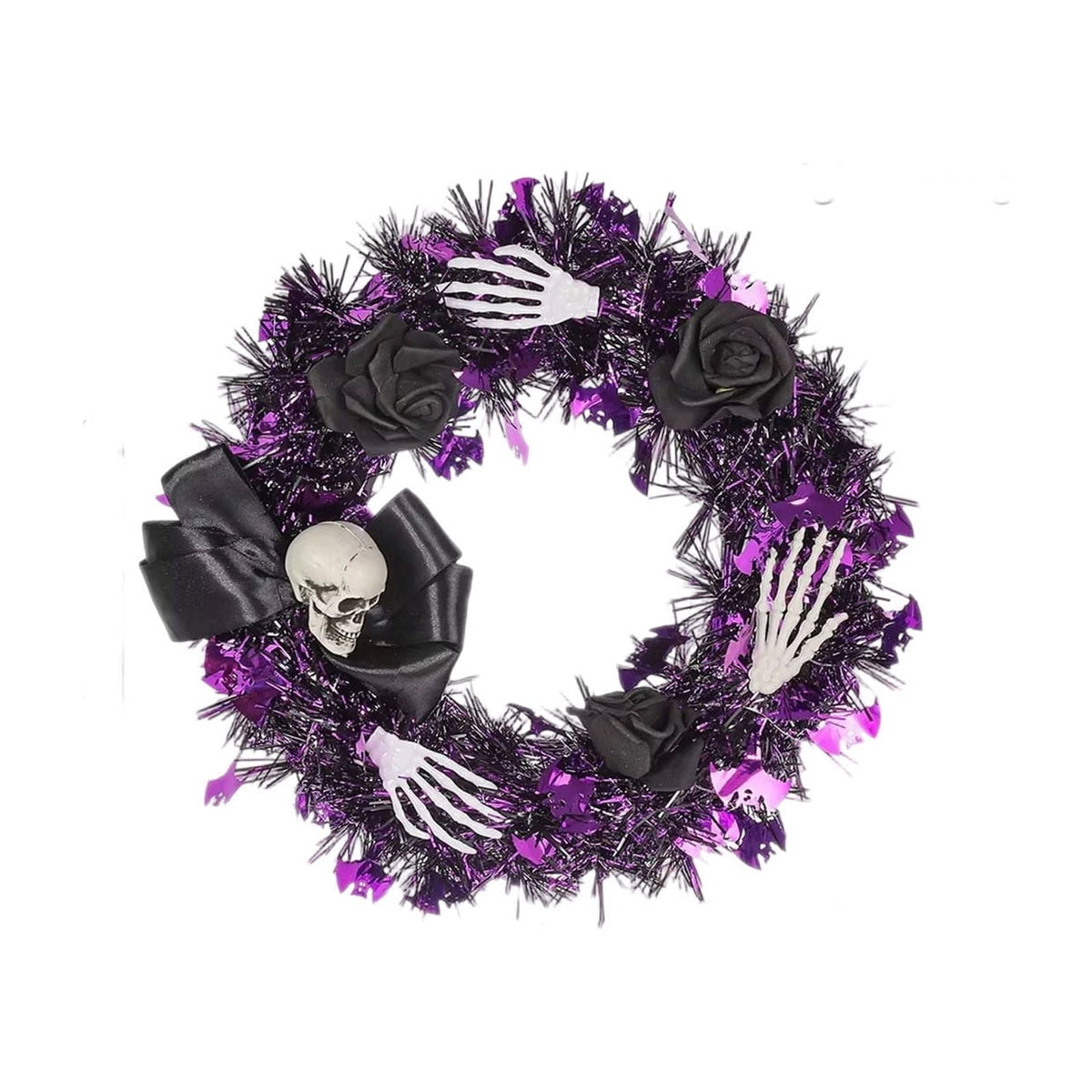 Nkmbld 4th of July Wreaths for Front Door, Independence Day Wreath Red White Blue Flower Wreath for Independence Day Memorial Day Flag Day Decor