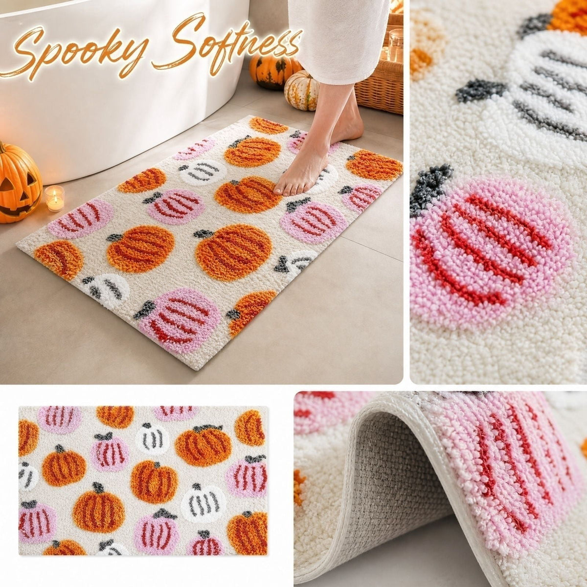 Doormat Front Door Mat New Home Closing Housewarming Gift Unwelcome Bat Full Bats Halloween