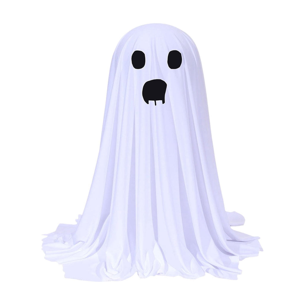 Aurorax Early Halloween Decorations Outdoor,Ghost Halloween Decoration 2 ft Realistic Waterproof Ghost Decor for Front Porch Yards Gardens Lawn Black