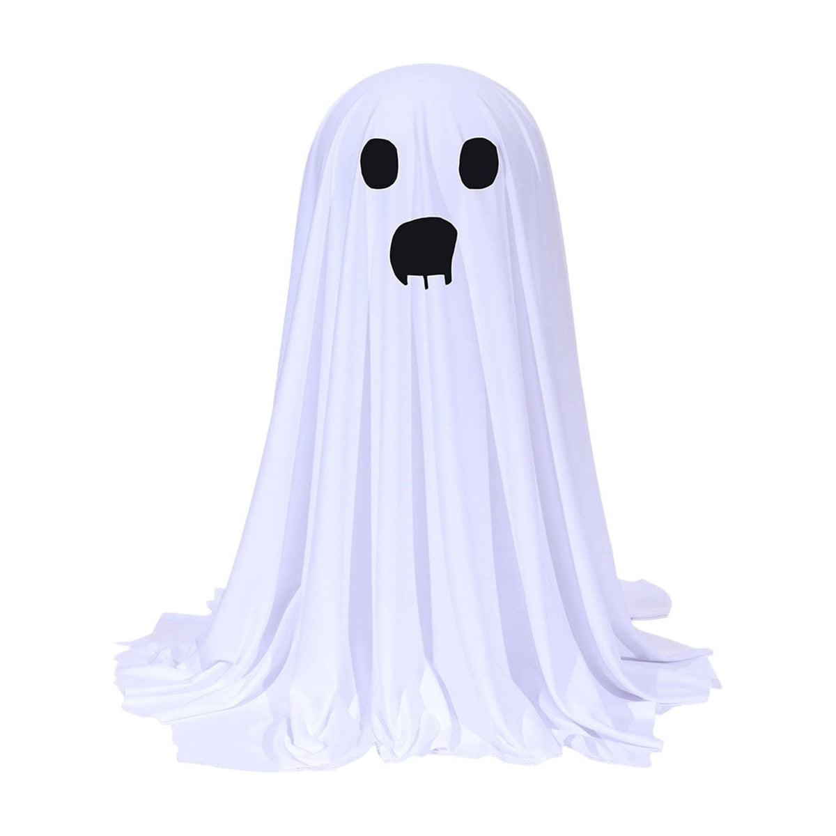 Aurorax Early Halloween Decorations Outdoor,Ghost Halloween Decoration 2 ft Realistic Waterproof Ghost Decor for Front Porch Yards Gardens Lawn Black
