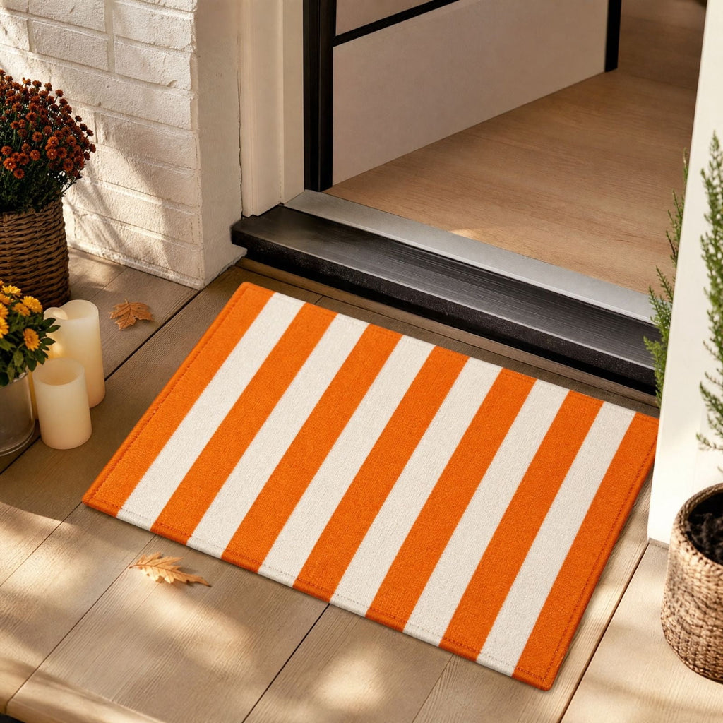 Front Door Mat Indoor Outdoor Entrance Rug, Semicircular Entrance Mat, Half Round Waterproo Non-Slip Durable Rubber Doormat for Garage, Patio, 29.5 inch