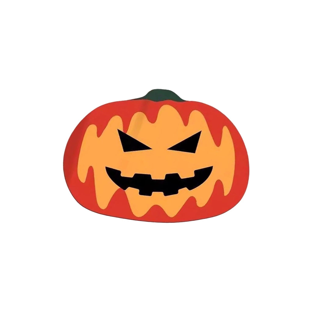 Halloween Door Mat Pumpkin Shaped Non-Absorbent Skidproof Mat 15.75x23.62in Polyester Skidproof & Weather Resistant for Front Door Porch Indoor Outdoor Halloween Door Mat by MPOISVA