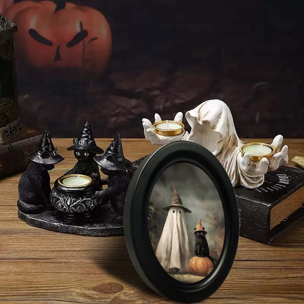 Under $5! Saving! XGFHYJEH Halloween Holding Hands Witches, Halloween Decorations Outdoor, Halloween Decor Clearance, Halloween Ornaments Scary Props Decoration for Outside Yard Lawn Garden