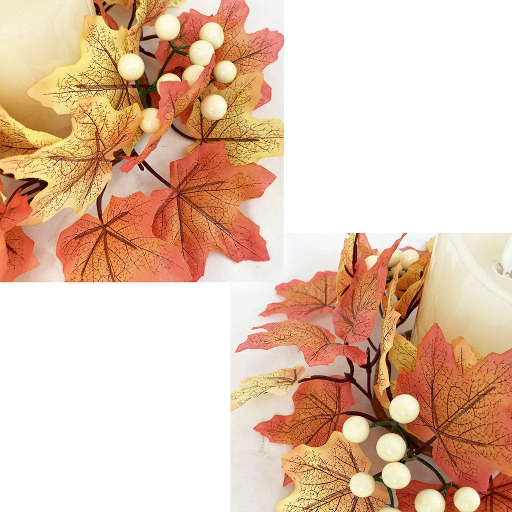 halloween decor Halloween door wreaths, maple leaf wreaths, autumn and winter wreaths, Christmas and Thanksgiving family decorations