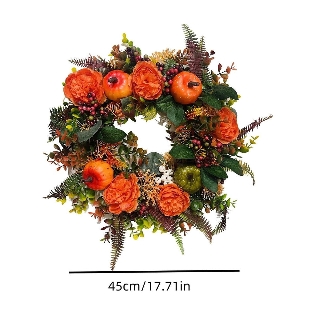 Nkmbld 4th of July Wreaths for Front Door, Independence Day Wreath Red White Blue Flower Wreath for Independence Day Memorial Day Flag Day Decor