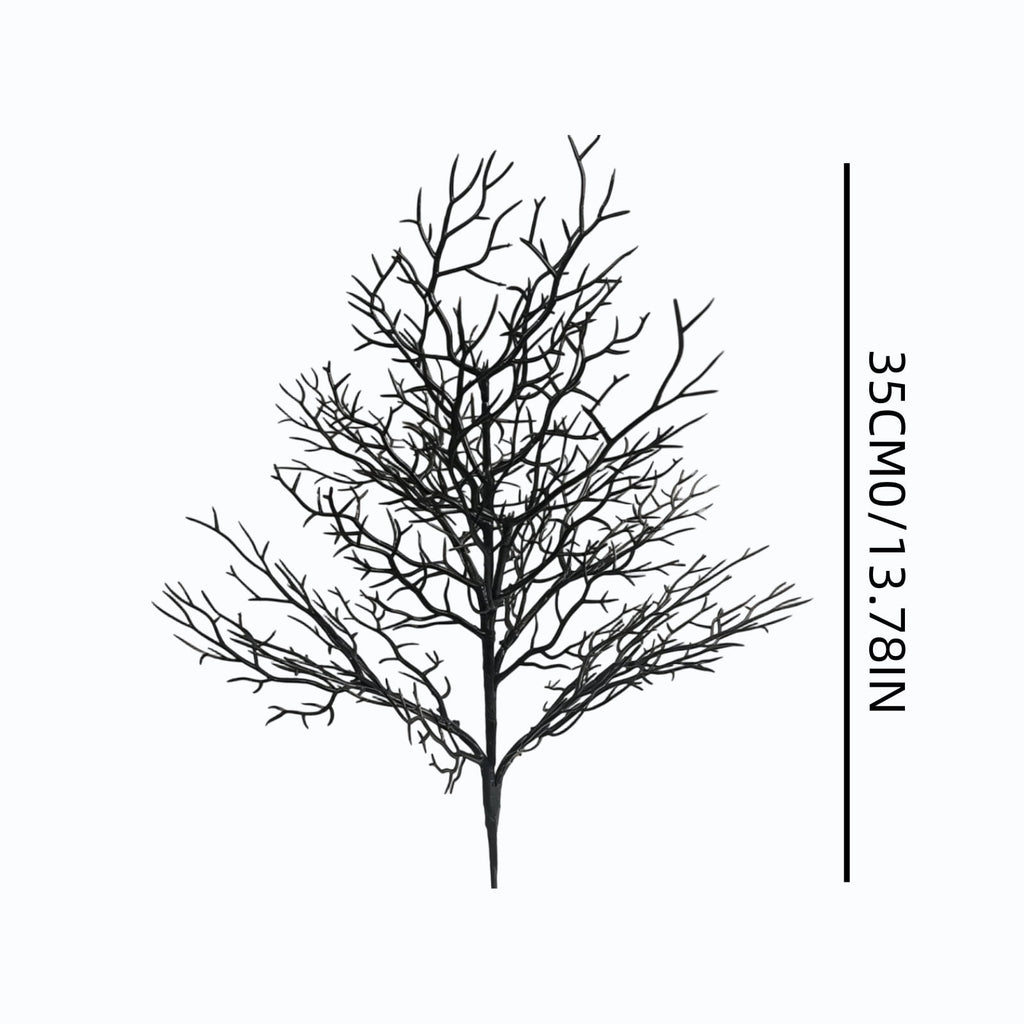 AZXY Black Twig Spooky Tree Bat Cutout Halloween Decor Tree, Outdoor Yard Lawn Porch Indoor Tabletop Halloween Party Gothic Mantel Dark Autumn Harvest Centerpiece Ornament Gift