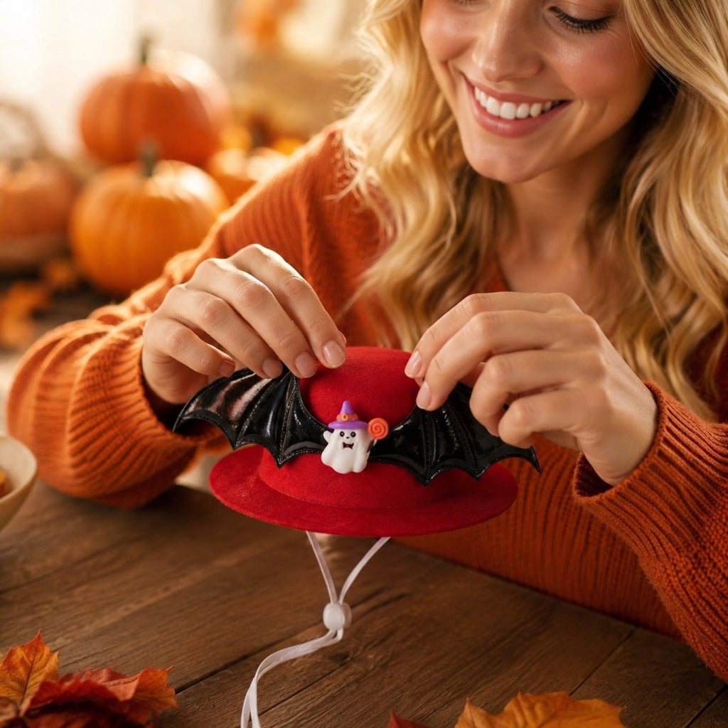 Halloween Garden Porch Decor, Porch Goose Outfits Halloween, 23 Inch Porch Goose Outfits, Witch Dress and Hat Set, Fits 23X11X26 Inch Standing Plush Goose for Front Porch Lawn