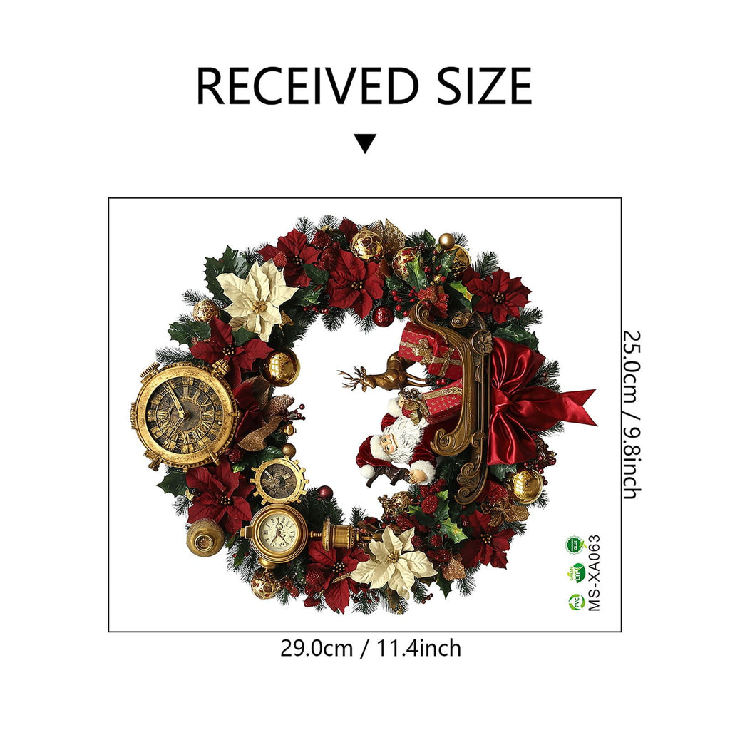 YOTQUSKI Halloween Wreath,Halloween Wreaths For Front Door,Witch Door Wreath Halloween Decorations,with Witch Hat Legs Hanging Lanyard for Party Decorations Indoor Outdoor