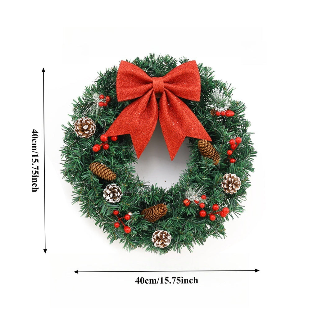 Nkmbld 4th of July Wreaths for Front Door, Independence Day Wreath Red White Blue Flower Wreath for Independence Day Memorial Day Flag Day Decor