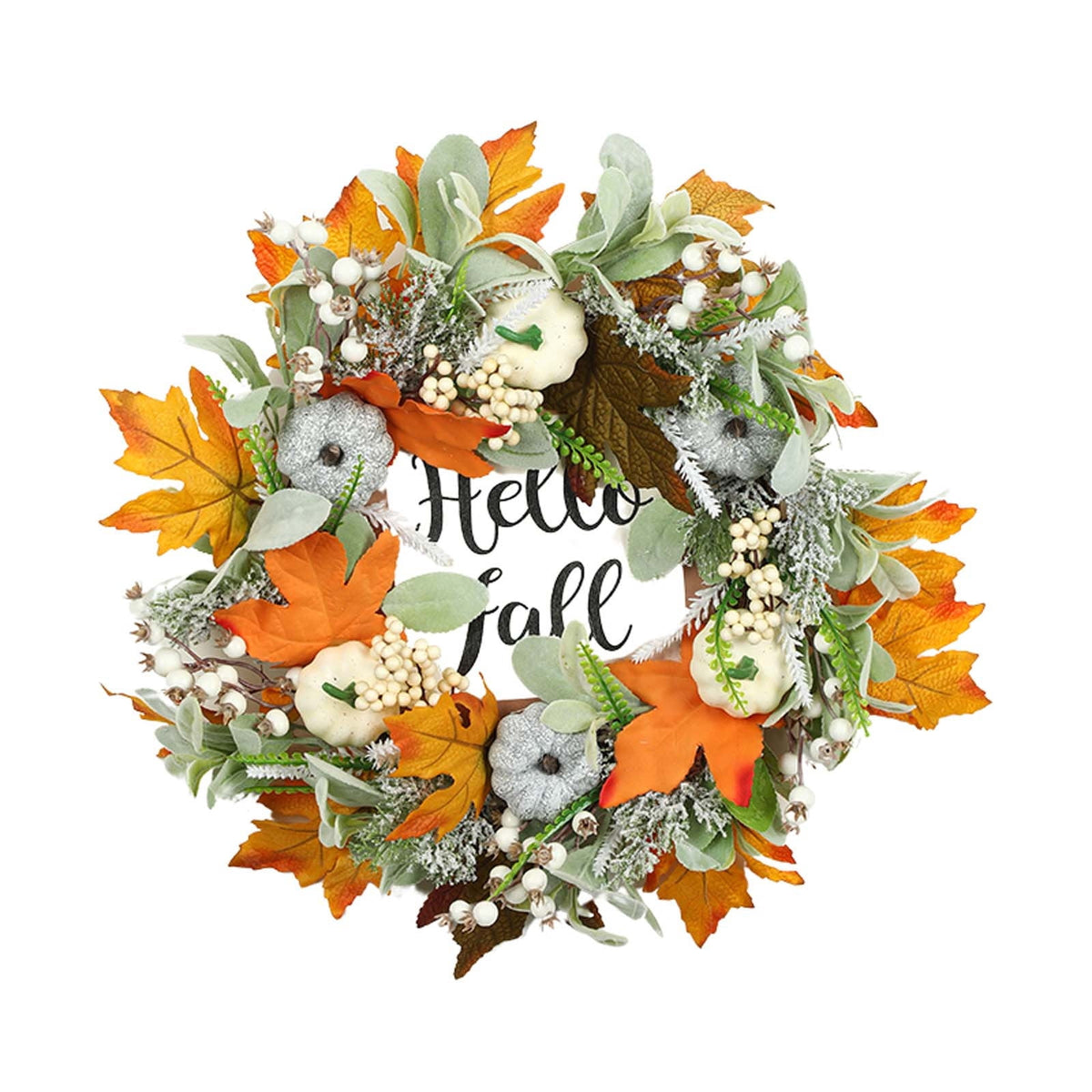 sruoe Halloween Decorations, Indoor Outdoor Halloween Decor, Artificial Wreaths, Halloween Decorations for Outside, Halloween Simulation Decorative Wreath